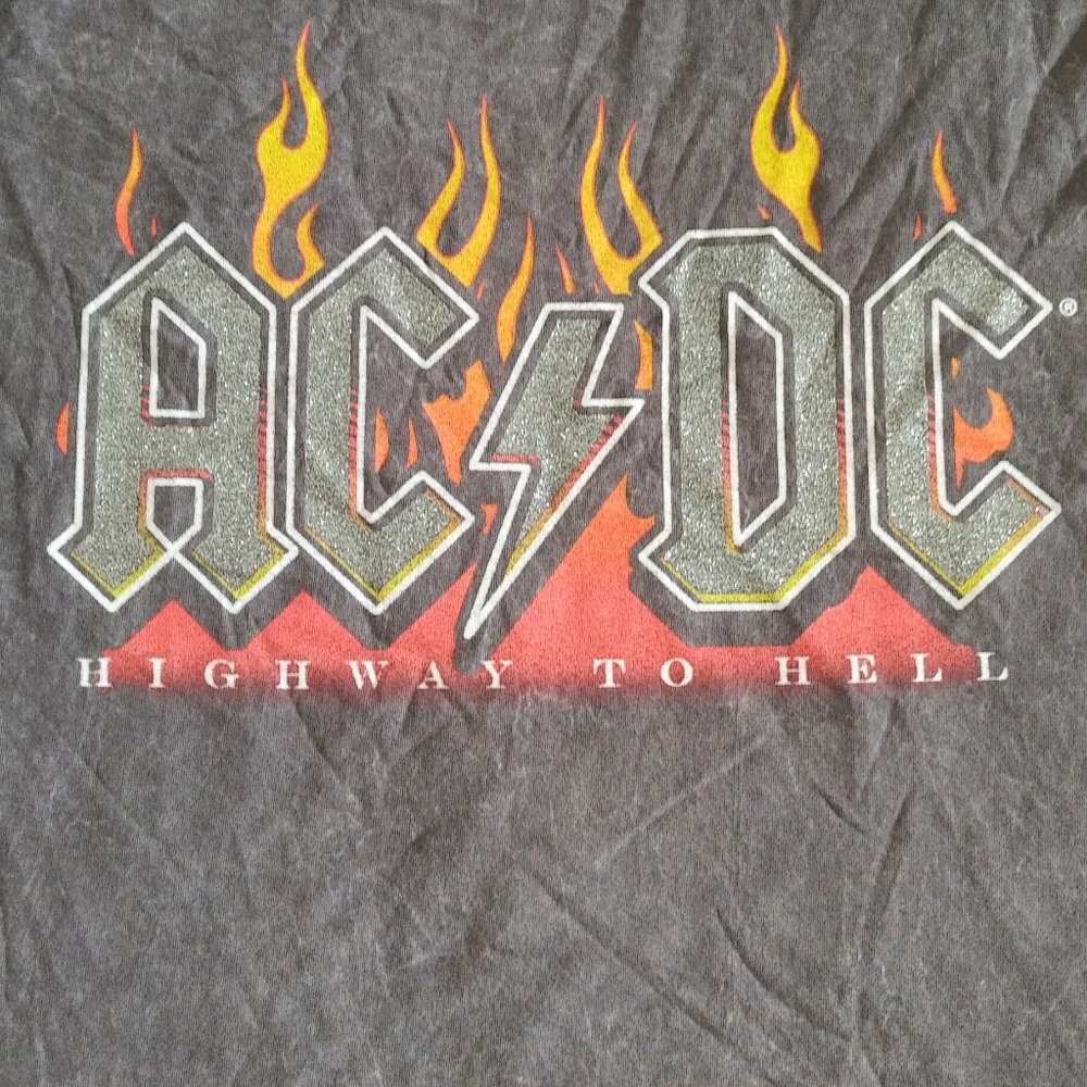 ⚡AC/DC⚡ Highway🛣️ to Hell😈 Official Logo Tee - Picture 3 of 10